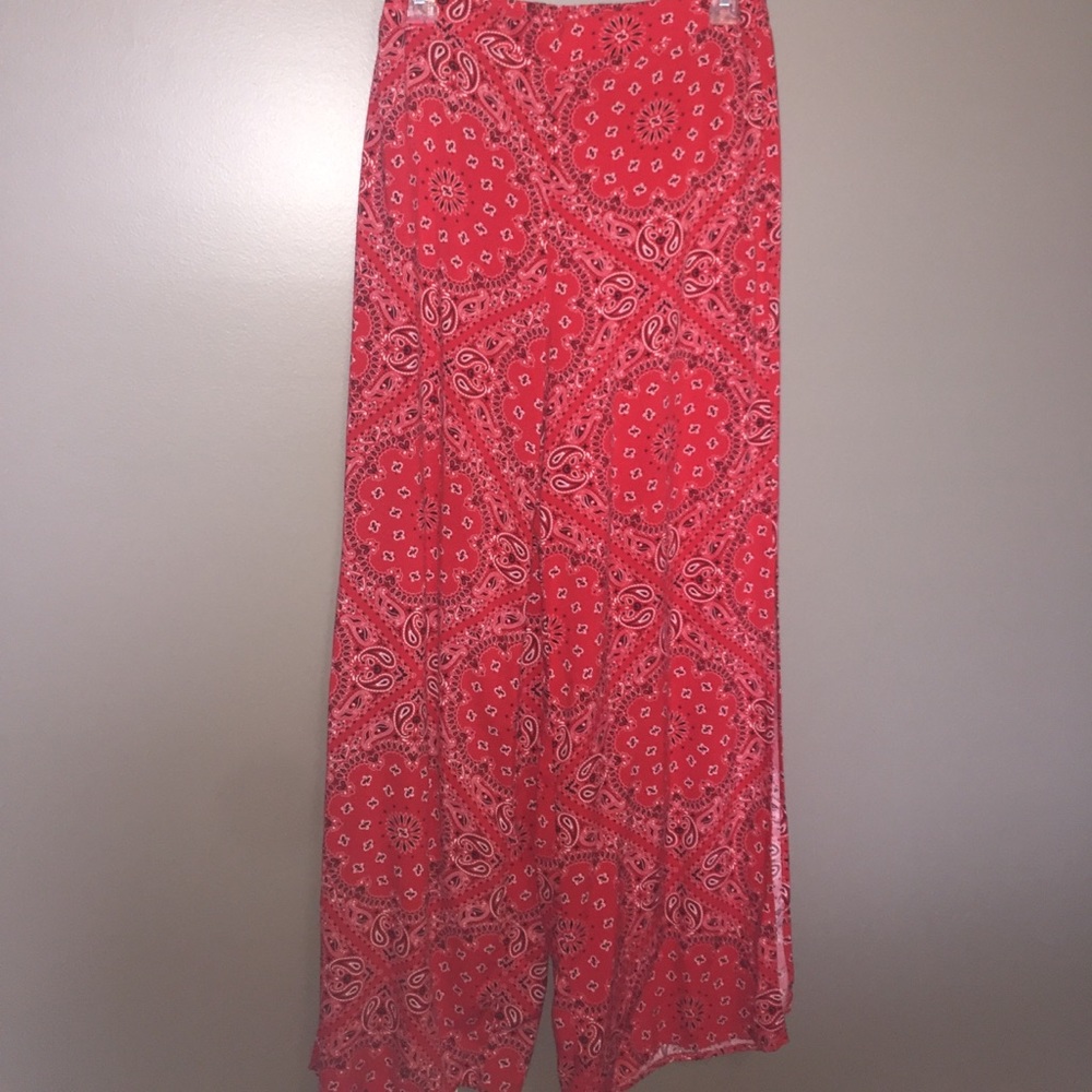 Red pants